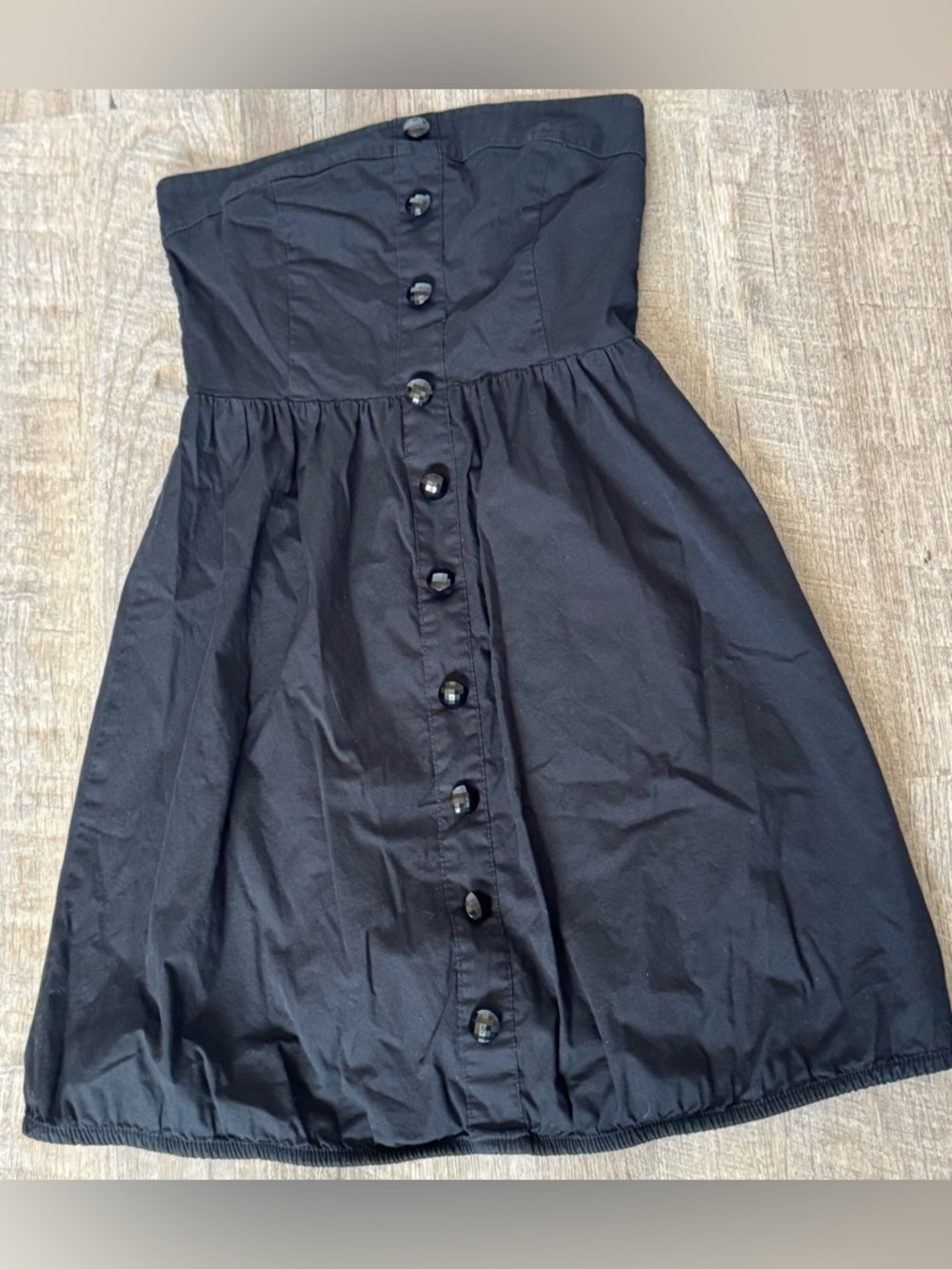 VERO MODA Avia Y2K Black Tube Mini Dress, EUR XS, US 2/4